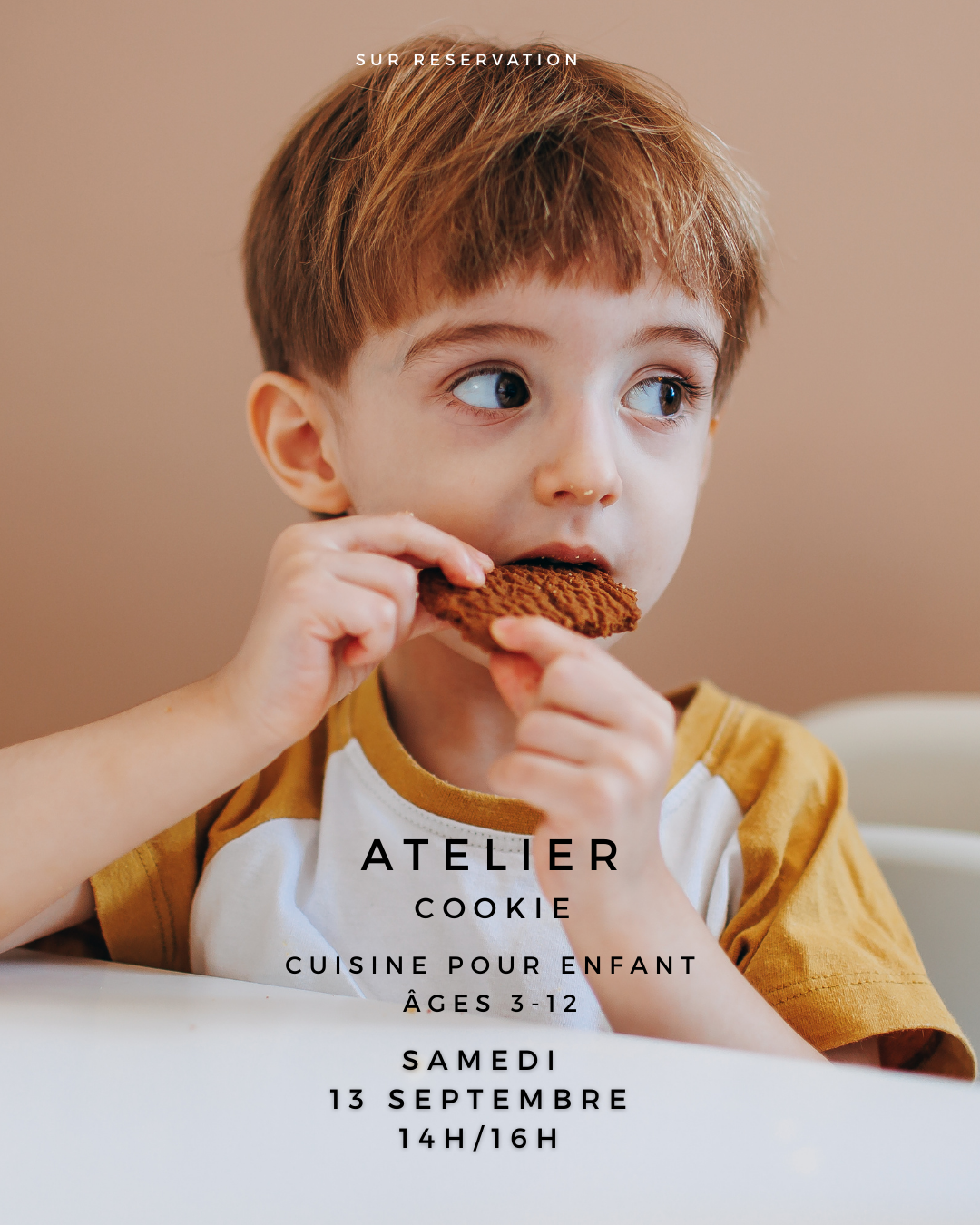 Atelier Pâtisserie pour enfants : Spécial Cookies