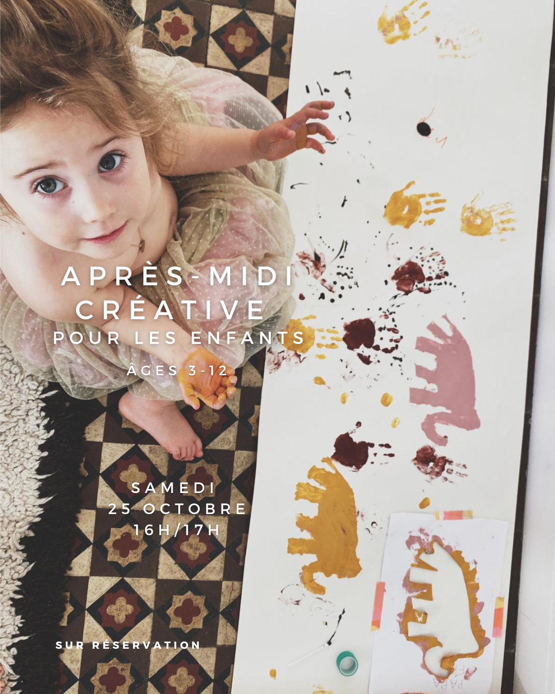 Après-midi Créative Pour les Enfants (3–12 ans)