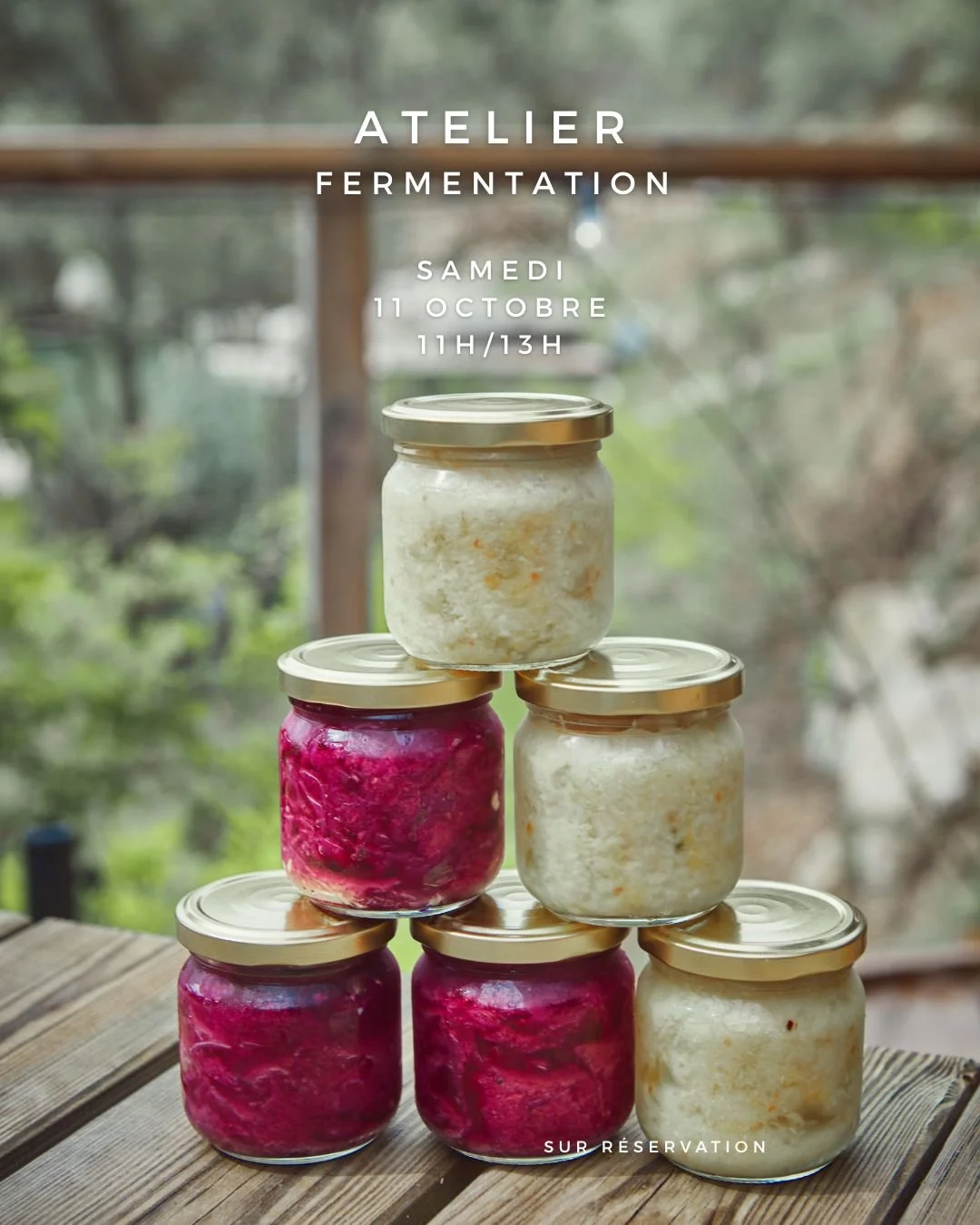 Atelier Fermentation – Saveurs & Santé