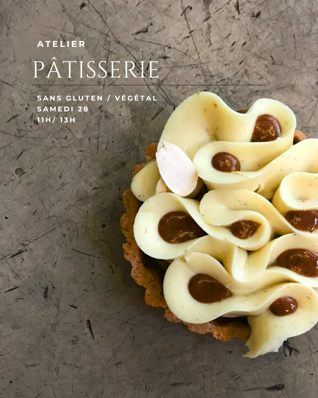 Atelier Pâtisserie Végétale 