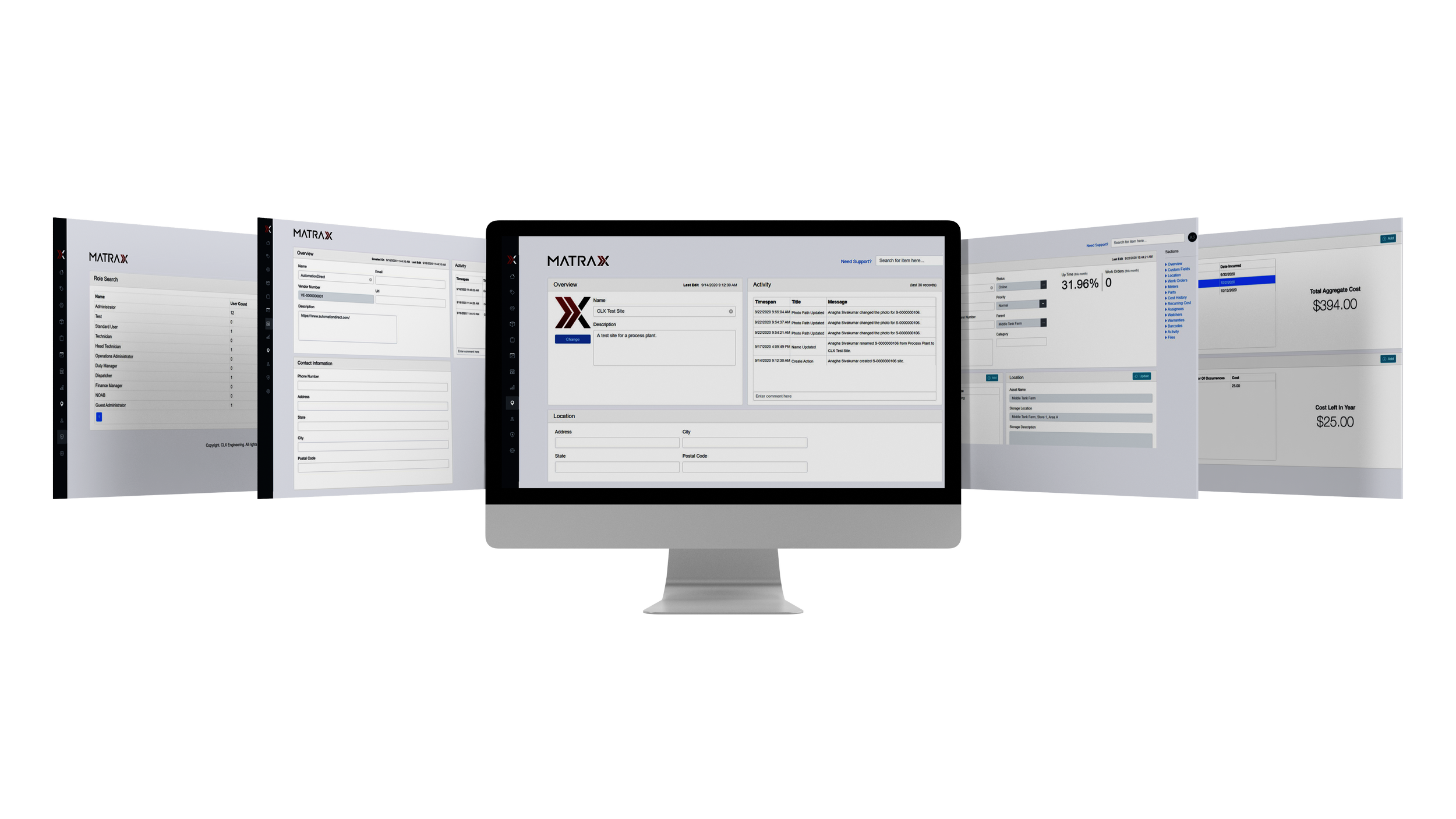 MATRAX computerized maintenance management system