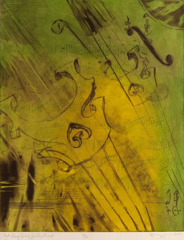 JSB Suite for Solo Cello Gmaj/Minuette