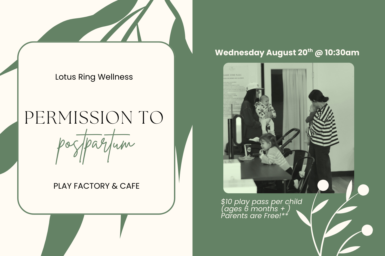 Lotus Ring Wellness Presents: Permission to Postpartum