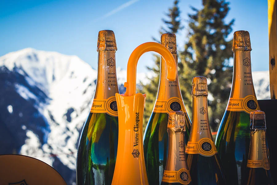 Clicquot in the Snow