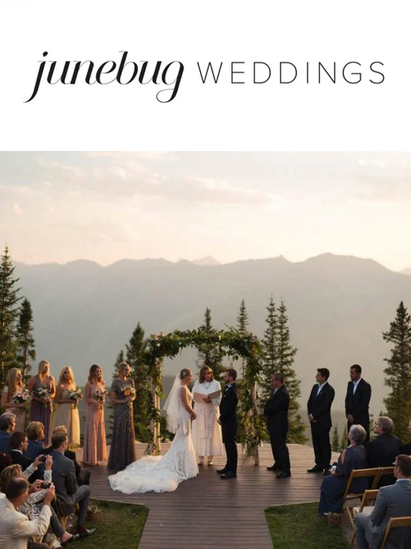 Love in the Mountain Air – Junebug Weddings