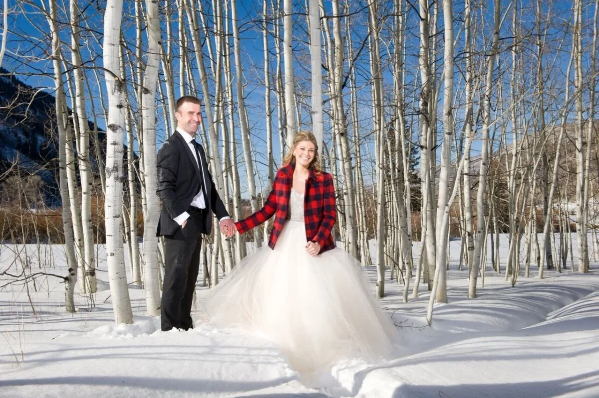 A White Winter Wedding in Aspen!