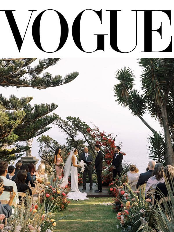 Vogue - Music Was the Food of Love at Ali Tamposi and Roman Campolo’s Malibu Wedding