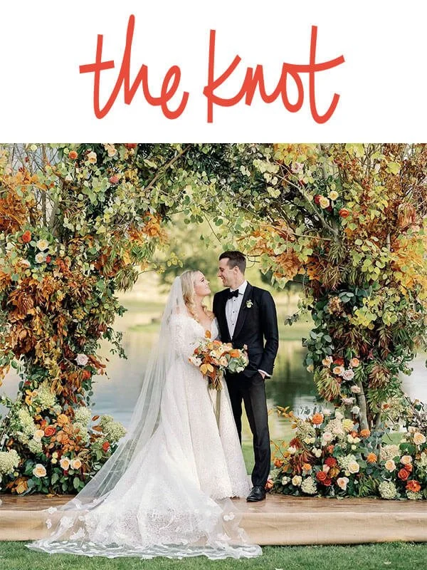 The Knot - One Couple's Sophisticated Rustic Wedding With Monogram Details at Chaparral Ranch in Aspen, Colorado