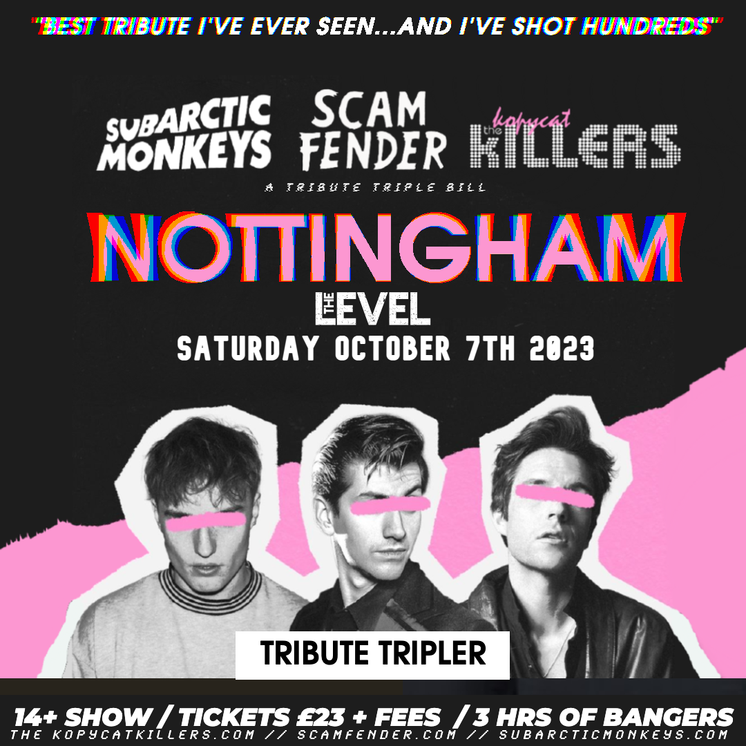 Kopycat Killers v Scam Fender v Subarctic Monkeys