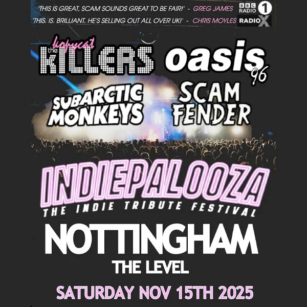 Kopycat Killers v Scam Fender v Subarctic Monkeys v Oasis 96