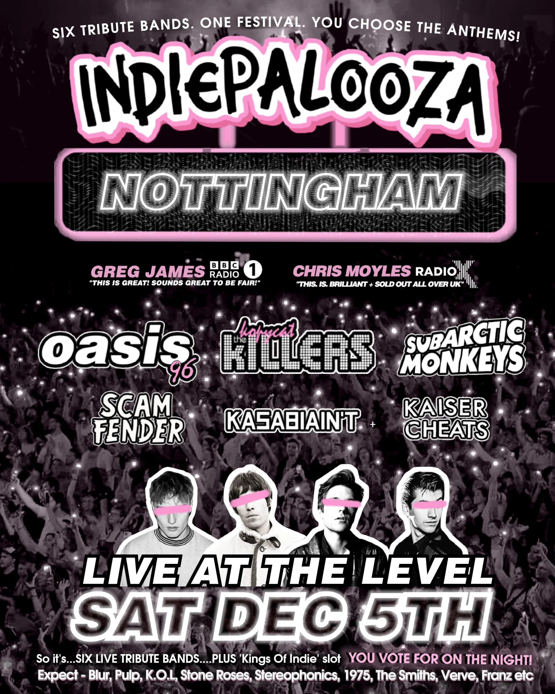 Kopycat Killers v Scam Fender v Subarctic Monkeys v Oasis96