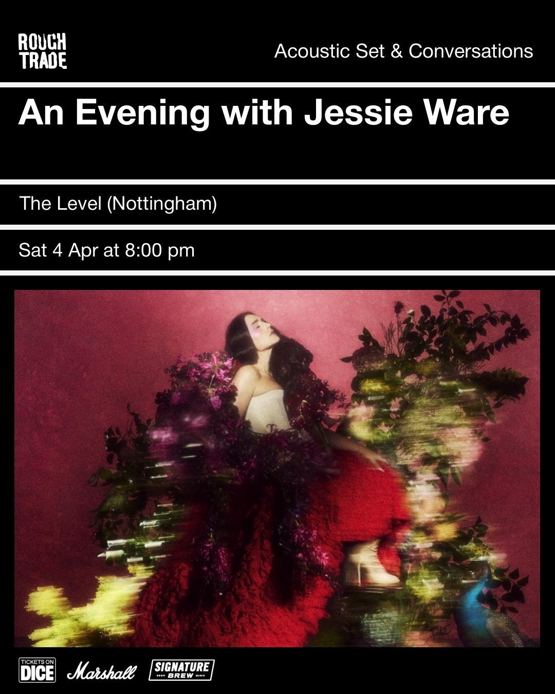 An Evening with Jessie Ware Acoustic Set &amp; Conversations
