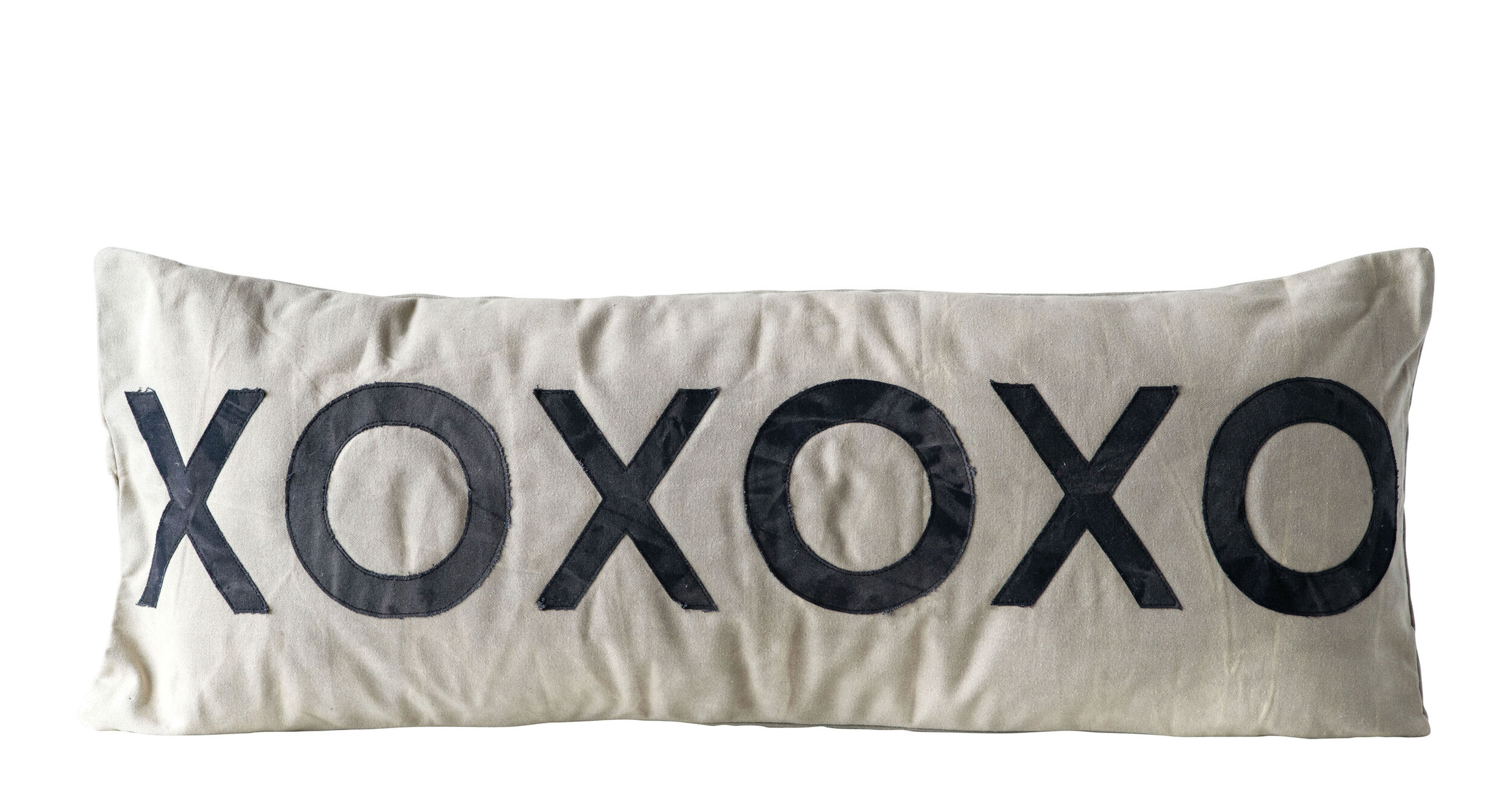 XOXO Canvas Pillow