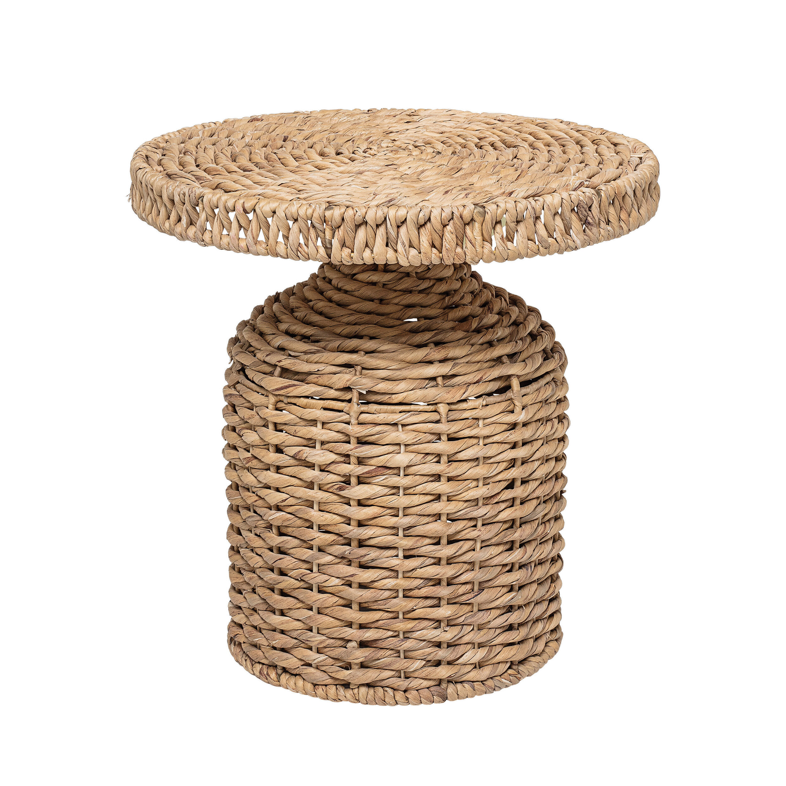 Natural Water Hyacinth Side Table