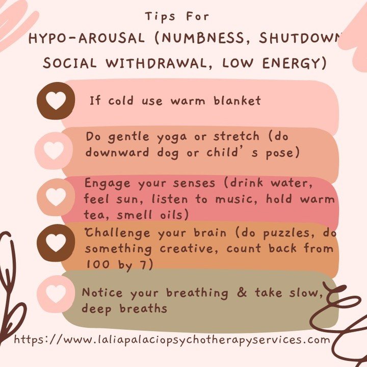 Hypo-arousal often gets no attention. Yet when we dump into this state we feel numb, demotivated, empty, lost, cognitively slowed, hopeless, shutdown, and alone. To get out of this stress response state we have to start waking up the mind-body in mic