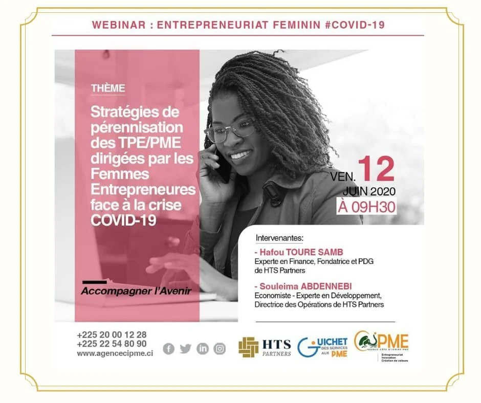 STRATEGIES DE PERENISATION DES TPE/PME DIRIGEES PAR LES FEMMES ENTREPRENEURES FACE A LA CRISE COVID-19.