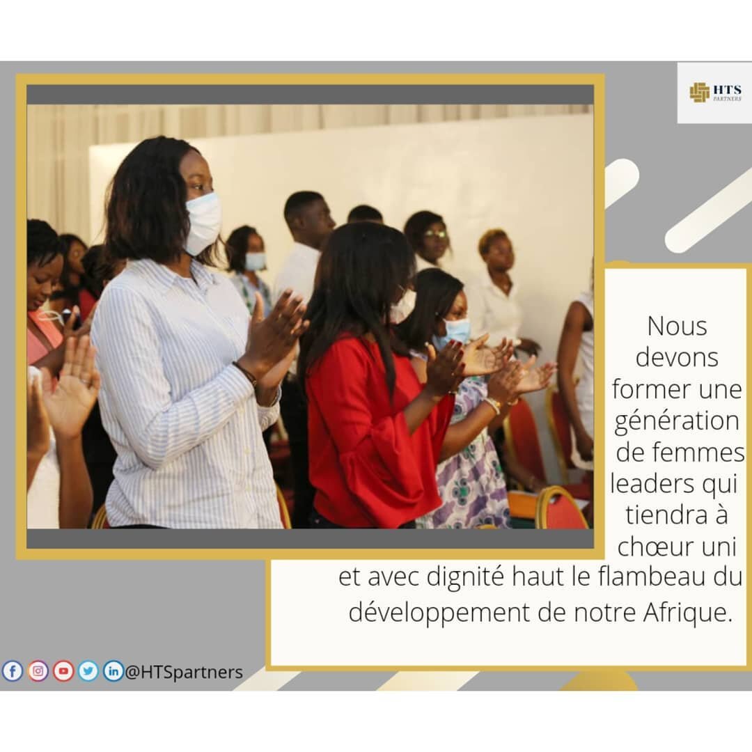 Nous devons former une g&eacute;n&eacute;ration de femmes leaders qui tiendra &agrave; ch&oelig;ur uni et avec dignit&eacute; haut le flambeau du d&eacute;veloppement de notre Afrique.

EWLC acte Il.

#femme #leader #jif #EWLC #leadership #ivoirienne