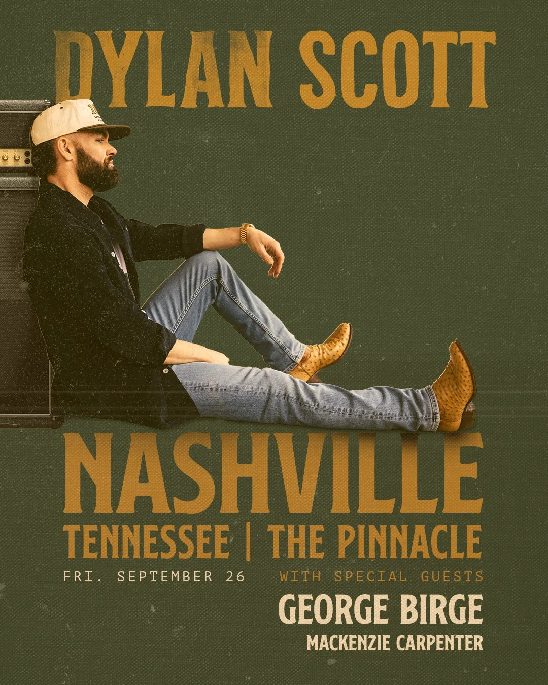 MULTI-PLATINUM ARTIST DYLAN SCOTT ANNOUNCES HEADLINING NASHVILLE SHOW AT THE PINNACLE ON SEPTEMBER 26