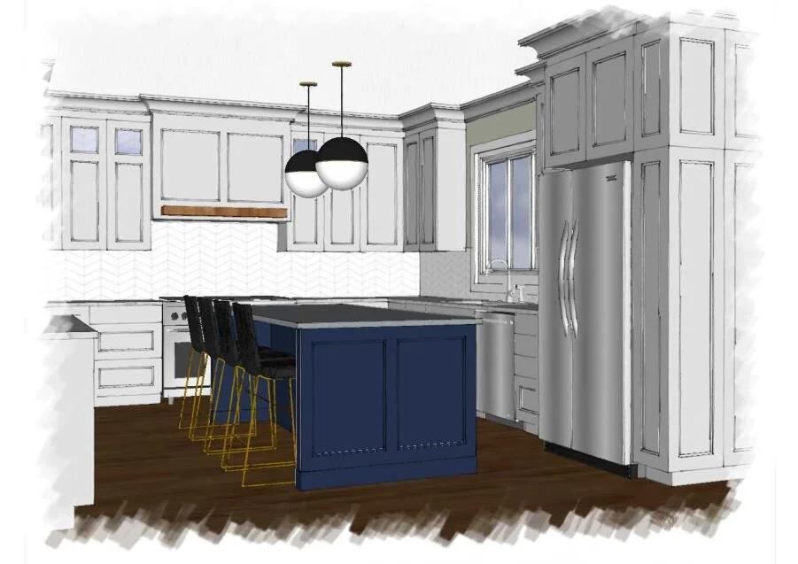 custom millwork — Edison Road Interiors