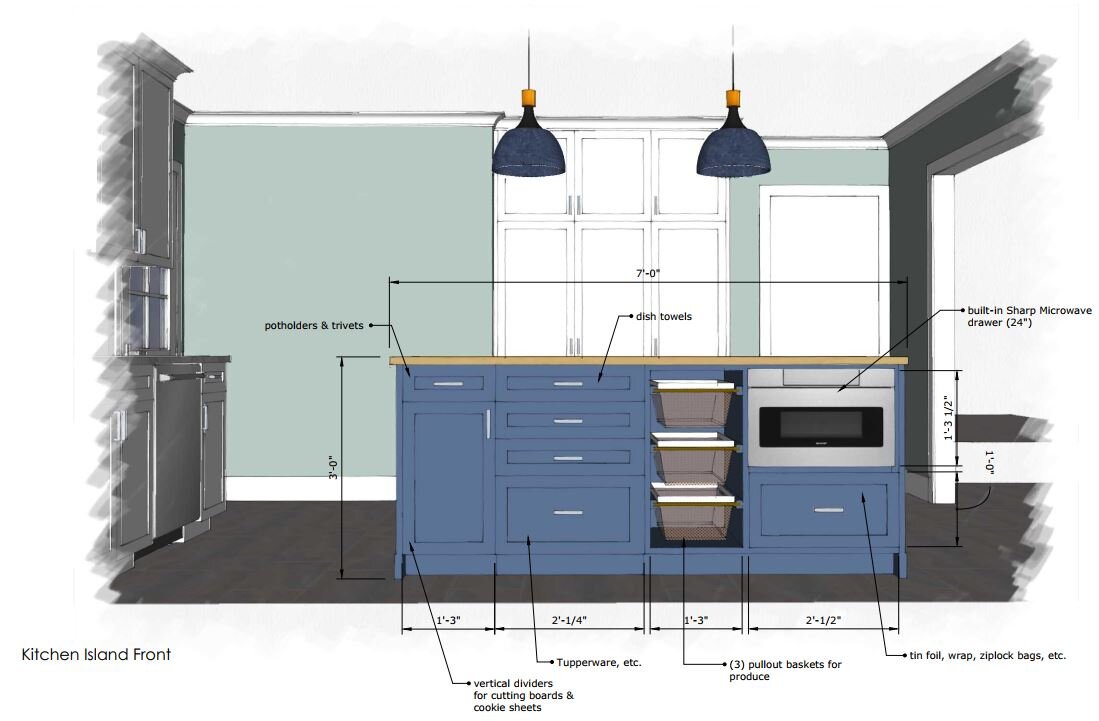 custom millwork — Edison Road Interiors