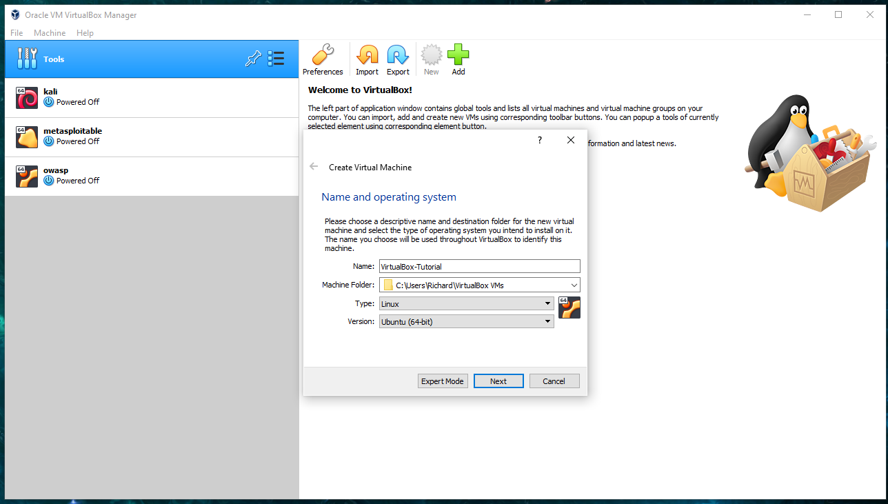 The Basics: Creating an Ubuntu VM in VirtualBox — Rick Vagabond