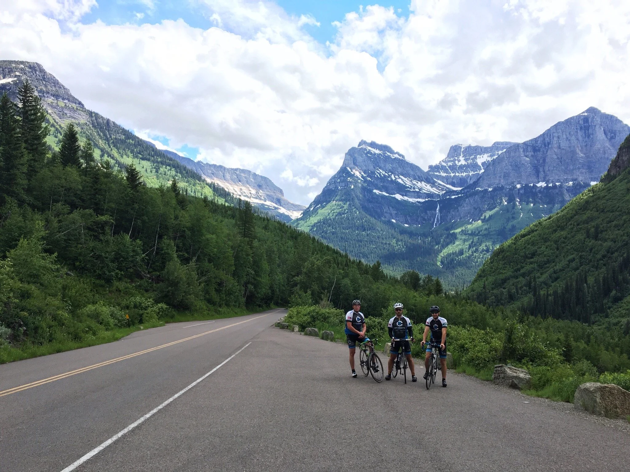Biking Going to the Sun Road | Glacier National Park