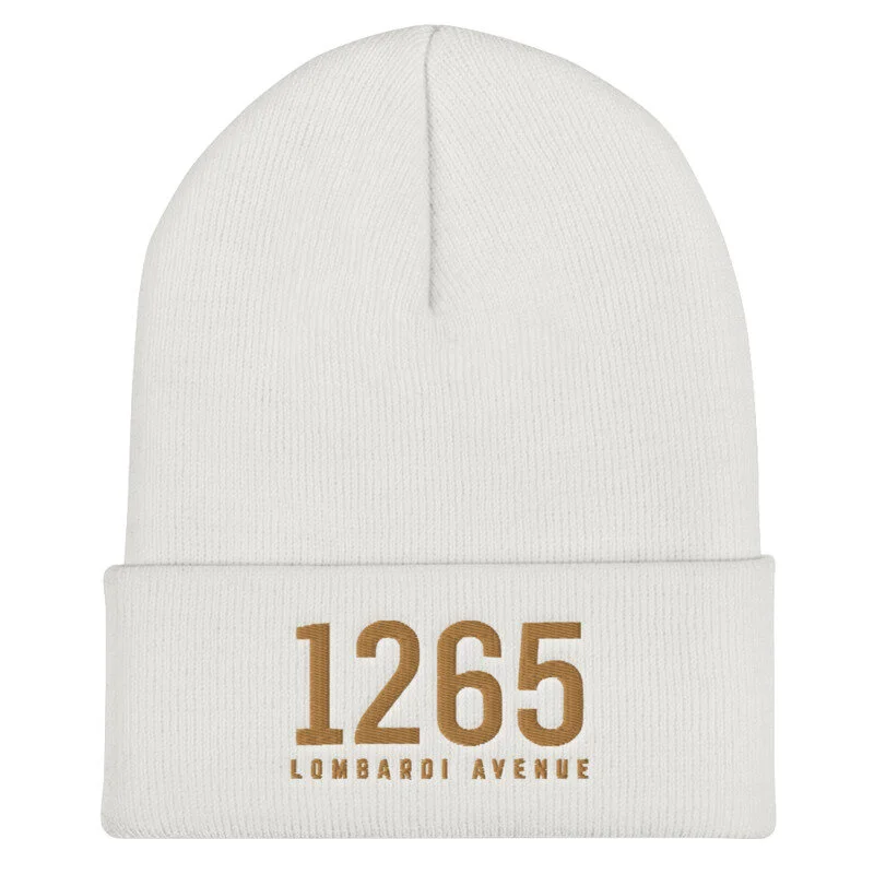 The Modern Cuffed Beanie - White