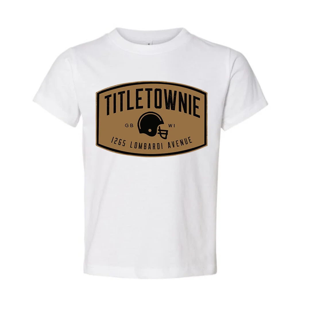 Titletownie Toddler T-shirt - White