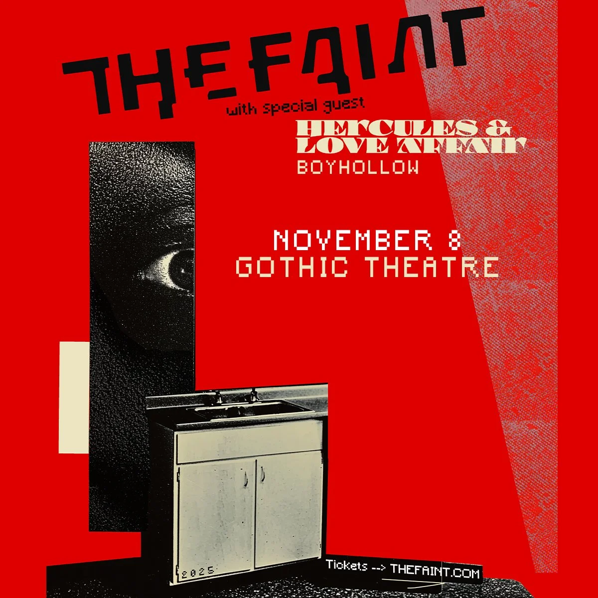 Do the Danse Macabre with The Faint, Hercules &amp; Love Affair and DJ Boyhollow🪩💀

Excited to announce that @lipglossdenver founder @boyhollowdj has been added to the show at @gothictheatre on Sat. 11/08!

Get tix at the link in bio ⚡️

@thefaint 