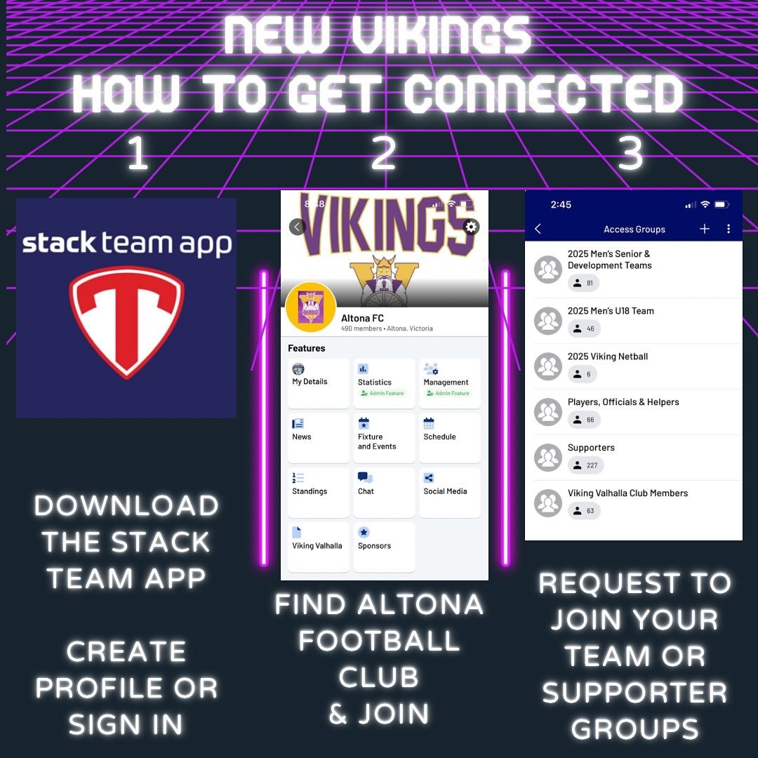Welcome to all our new players and supporters. 
All our communications directly relating to teams/players is through Team App. 
Please head on over to your App Store and download TeamApp, sign up or log in, find Altona Football Club, then request to 
