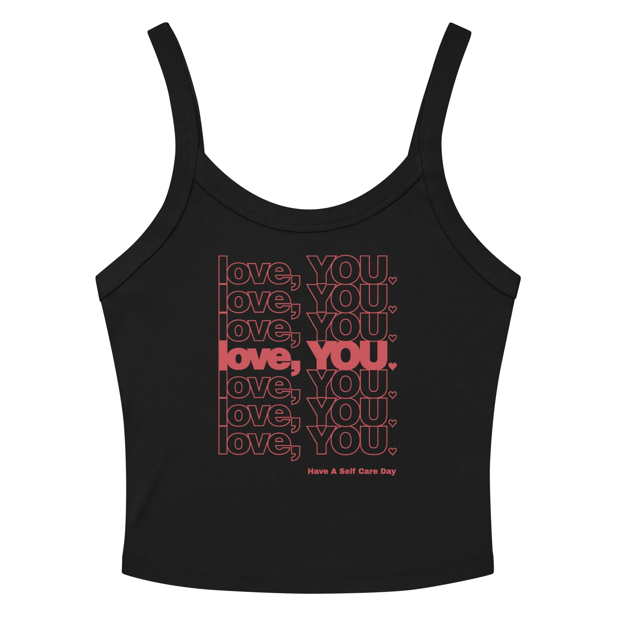 Love, YOU. ribbed tank