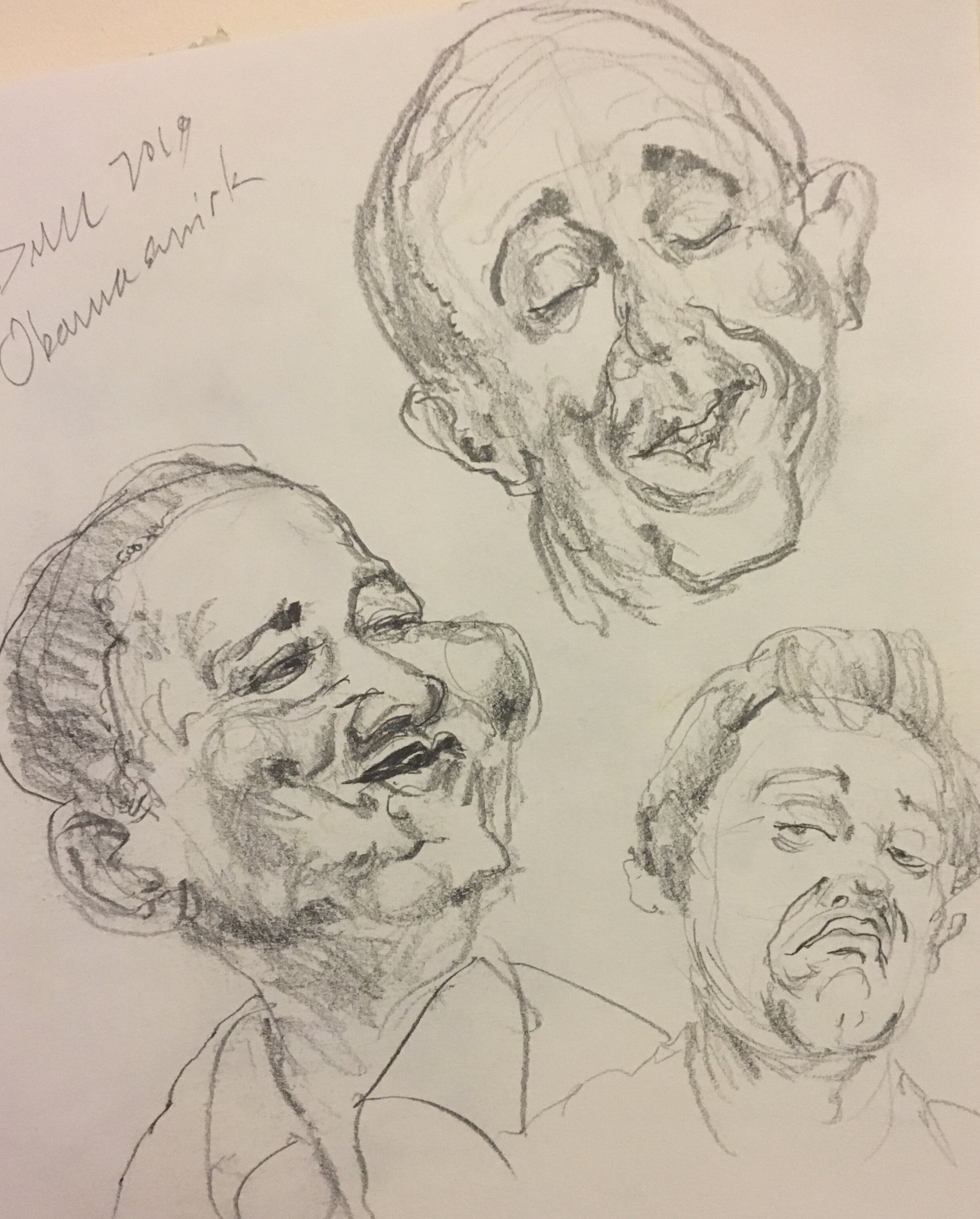 Smirk Studies, Including Obama, 2019