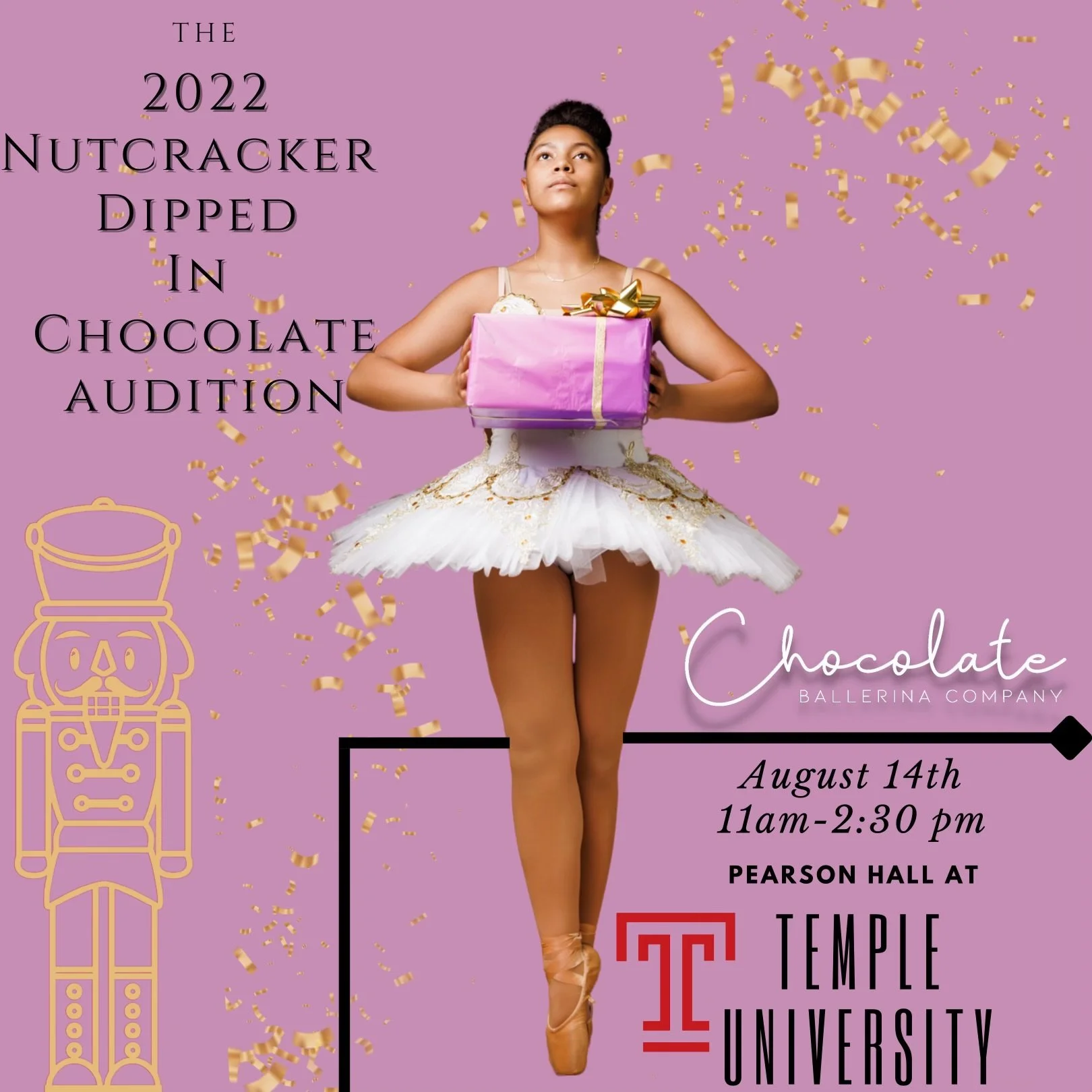 " The Nutcracker Dipped in Chocolate" Annual Audition 