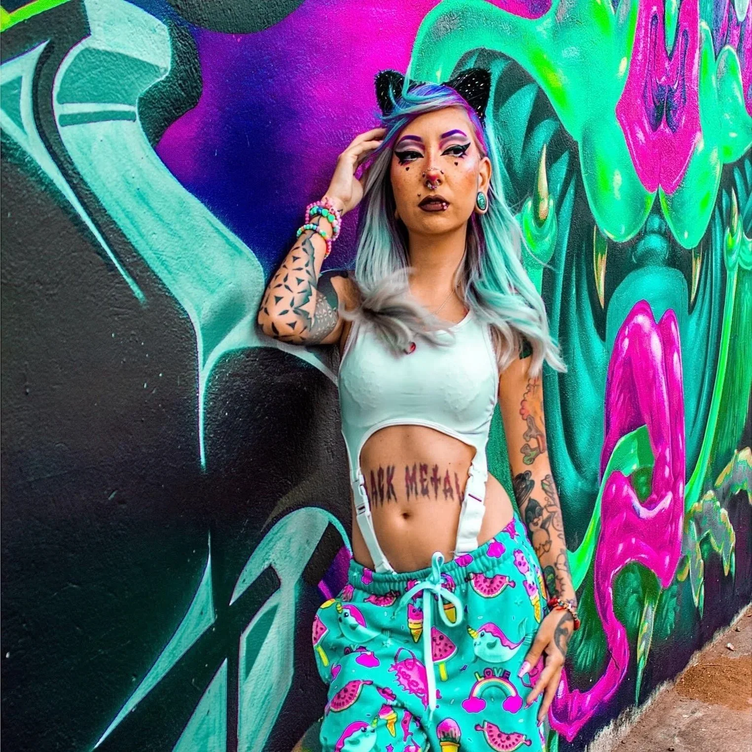  Model and Entrepreneur NatyMetal