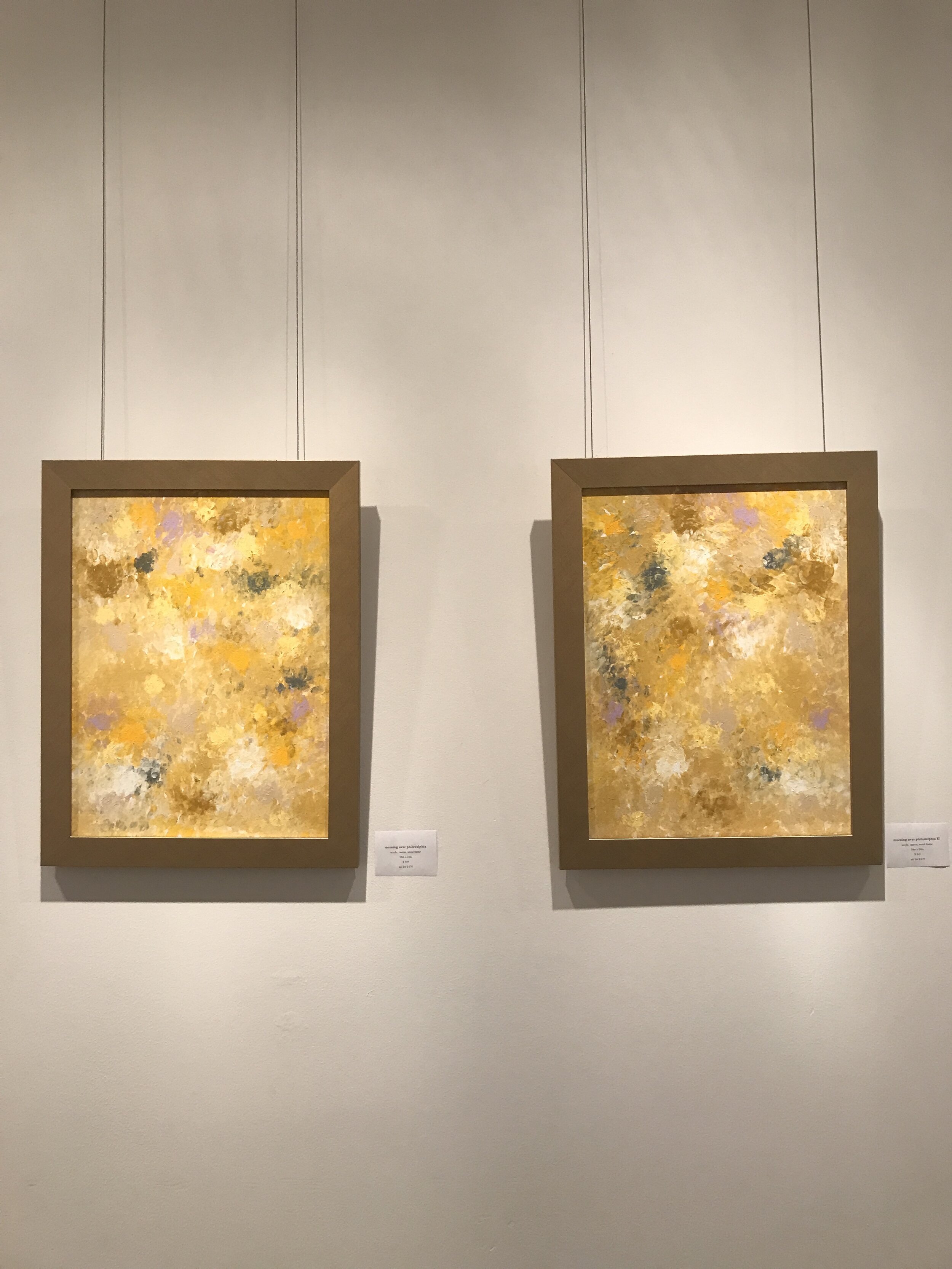 morning over philadelphia I &amp; II