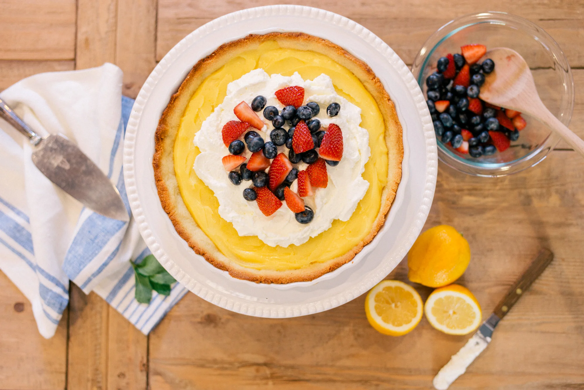 Lemon Tart with Almond Flour Crust (Gluten-Free)