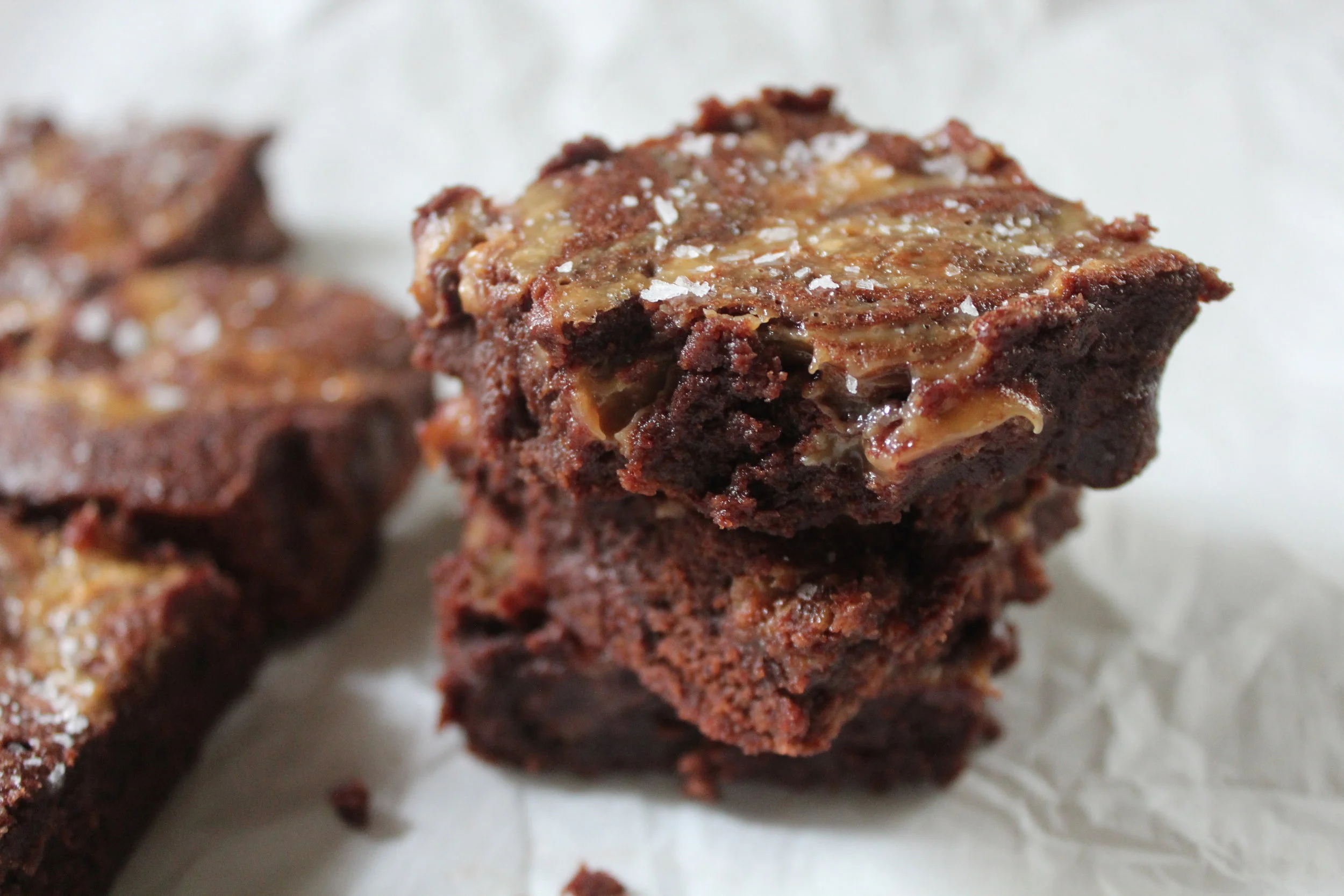 Salted Caramel Brownies