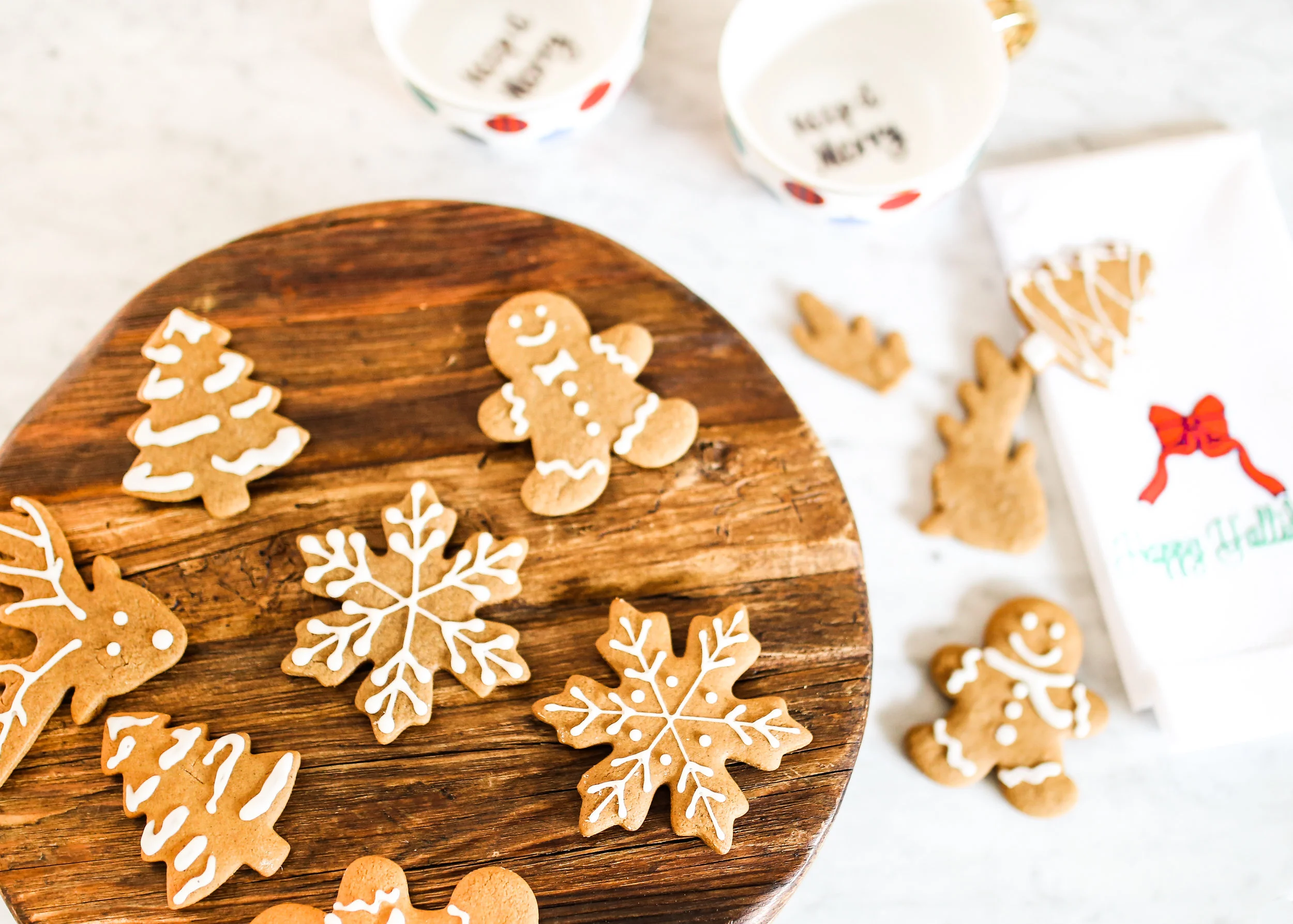 Gingerbread Cutout Cookies