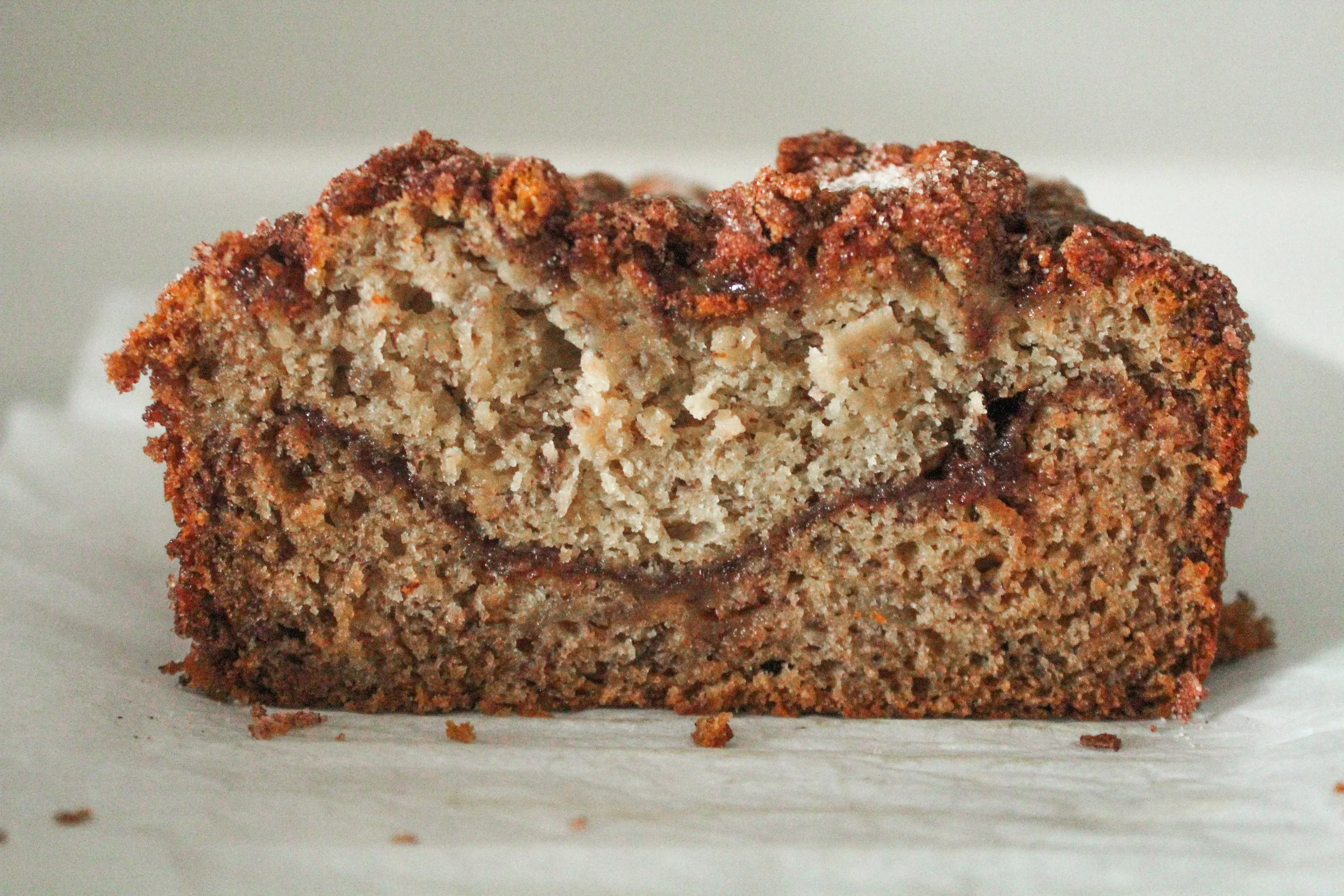 Gluten-Free Cinnamon Swirl Banana Bread