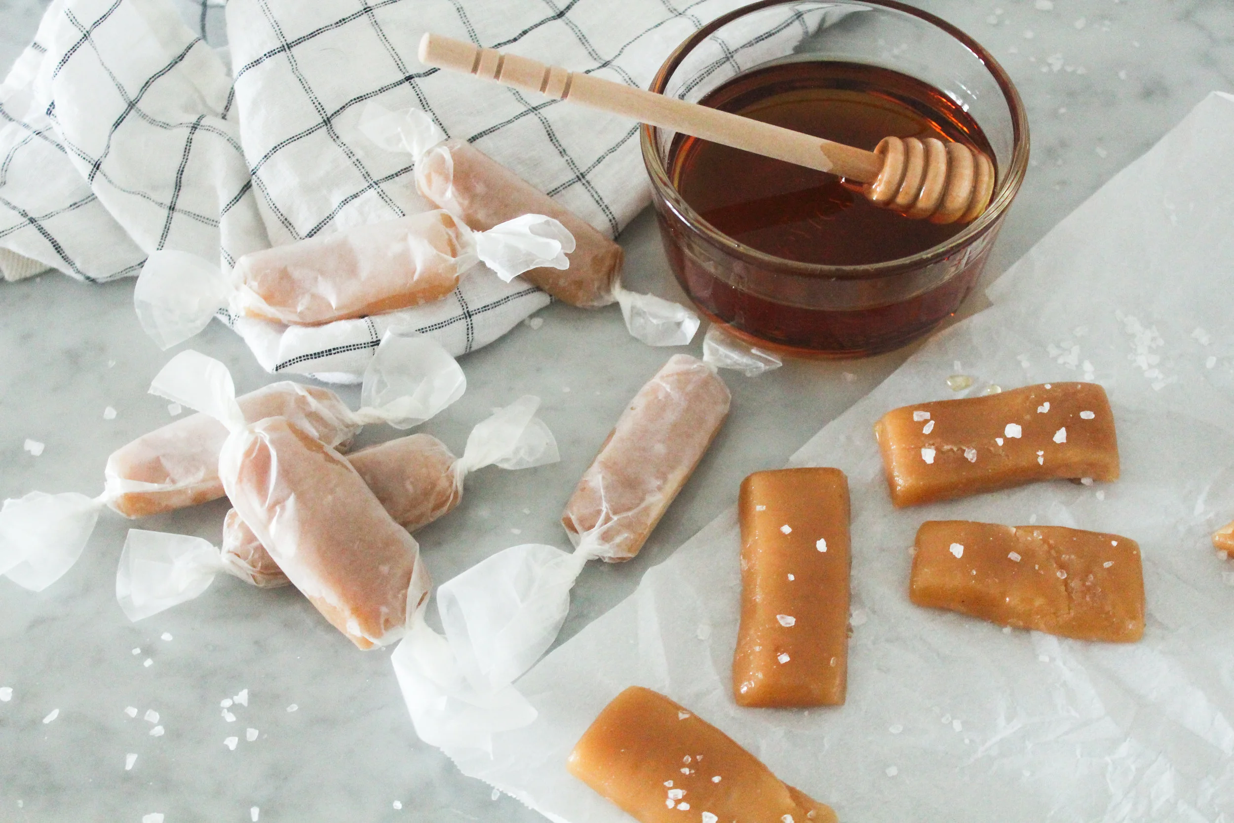 Maple Bourbon Caramels