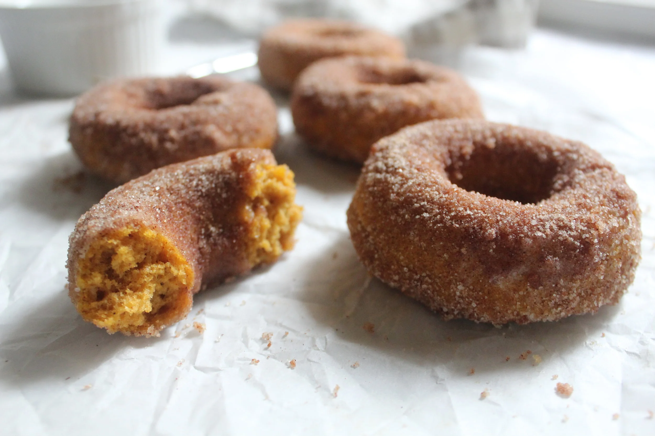 Baked Pumpkin Spice Donuts Elisabeth Butter
