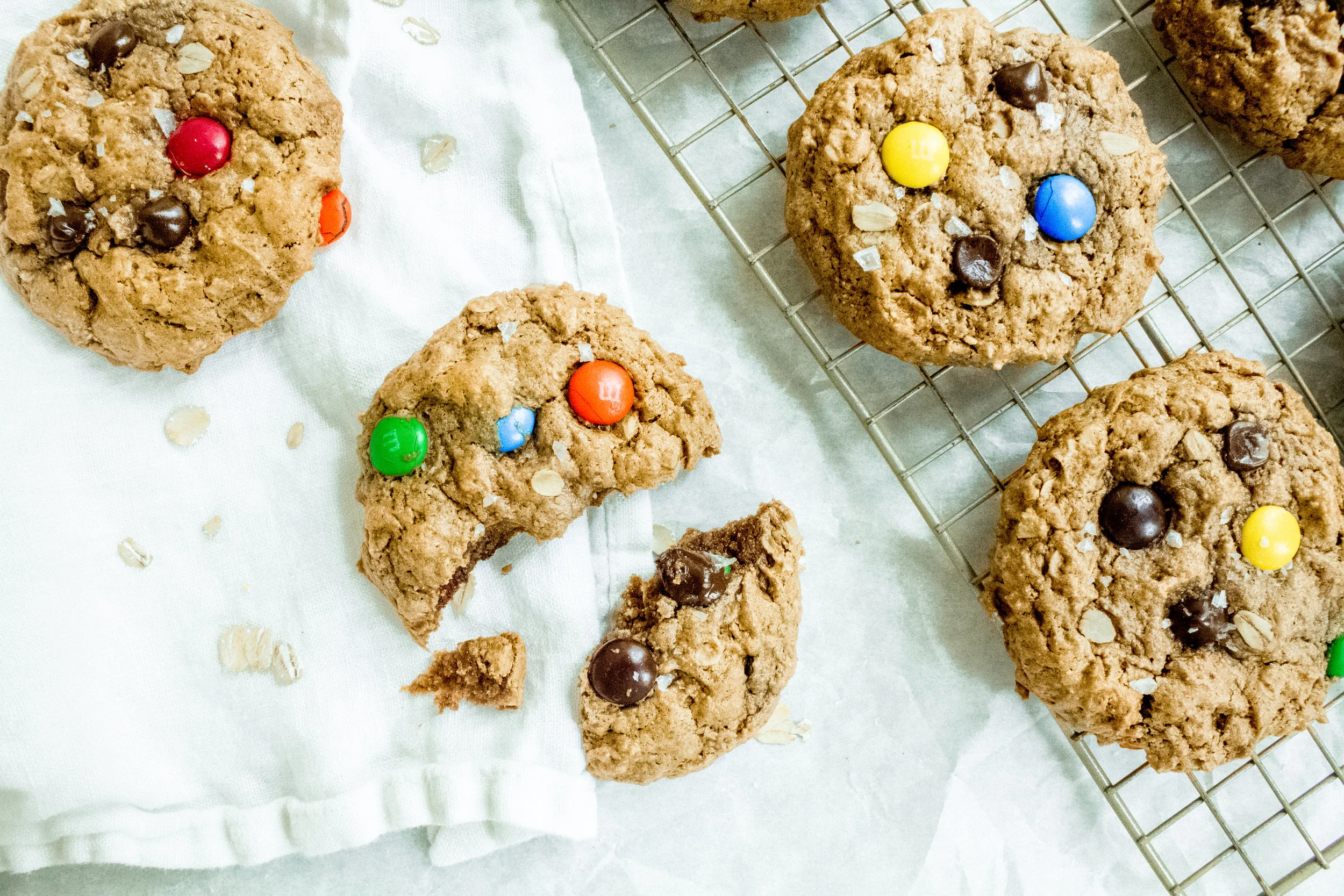 Healthy Monster Cookies (GlutenFree) — elisabeth & butter