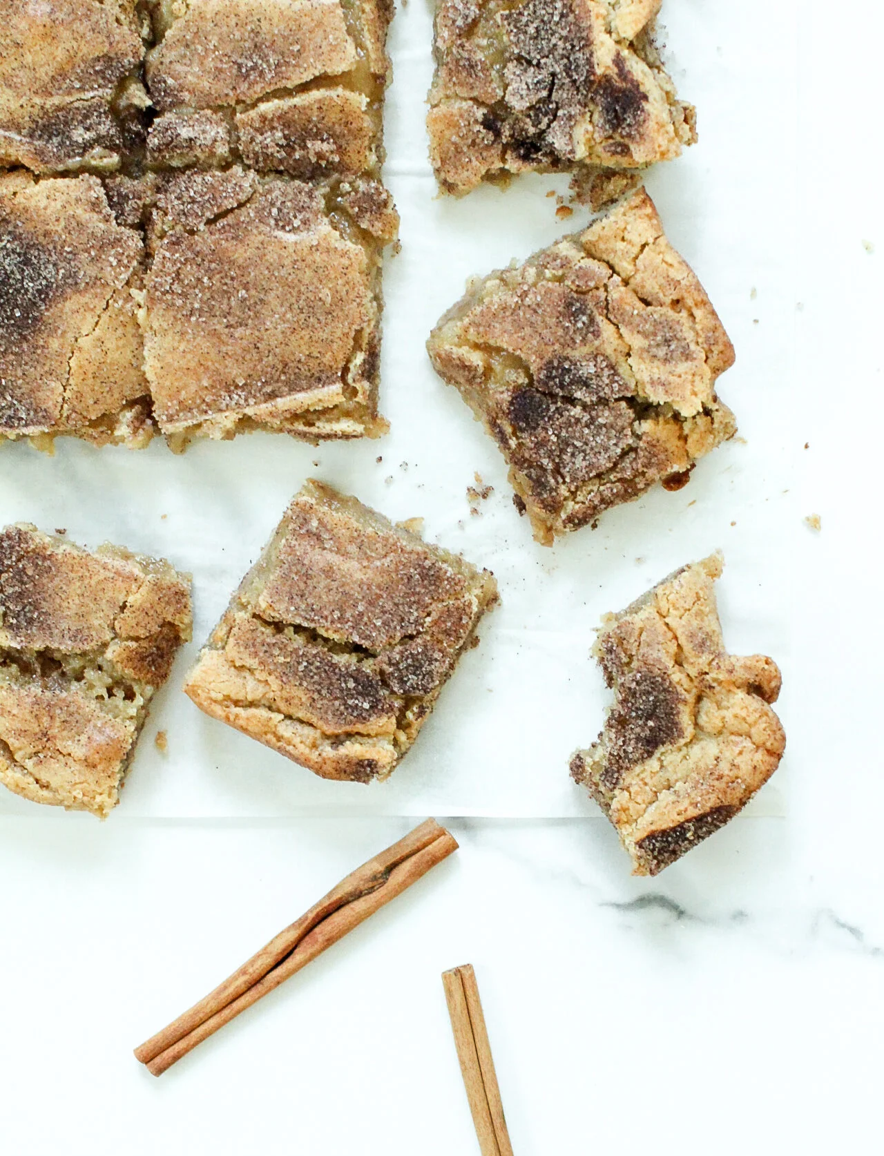 Snickerdoodle Blondies
