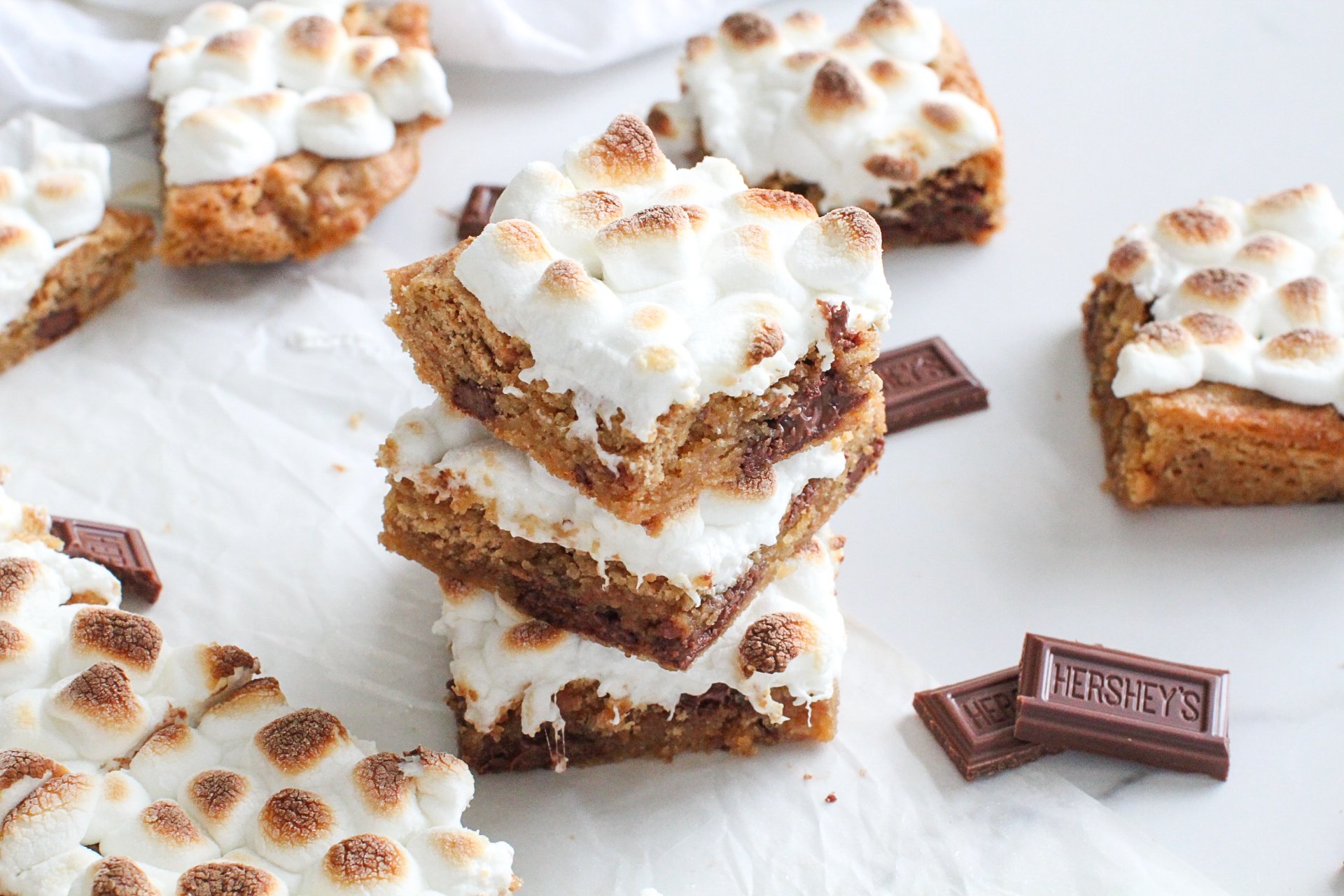 S'mores Blondies