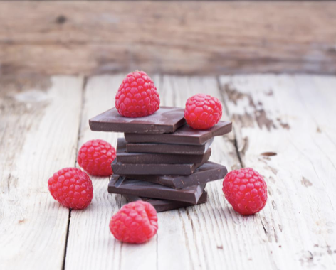 chocolate berries raspberry