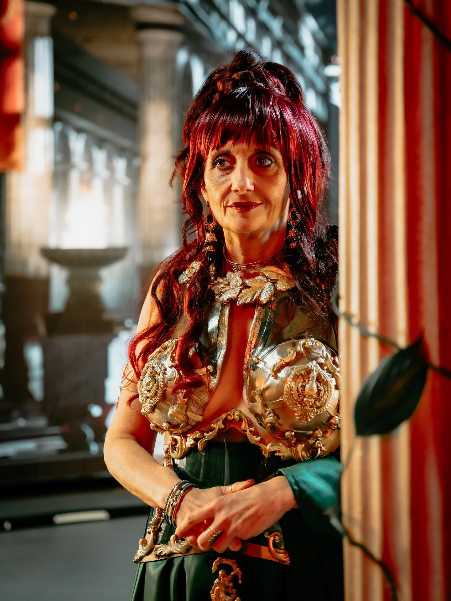 Hail Dictator Perpetuo 🍷 

Your first look at @laura.lattuada.583 as &lsquo;Shaz&rsquo; (here in her magnanimous role as OCTAVIA! 

@photography_by_matteo 

#HouseOfFatal #FatalTheBook #FatalTheFilm #FatalFeature #FatalTheNovel #GloryThatDevours #Qu