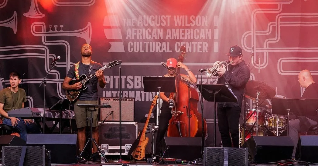 @pittsburghjazzfest with @danwilsonguitar and co. @glennzaleski @brandonrosemusic #THROCK &bull;&bull;&bull; 9/21/24 &bull;&bull;&bull; 📸: @brian15206