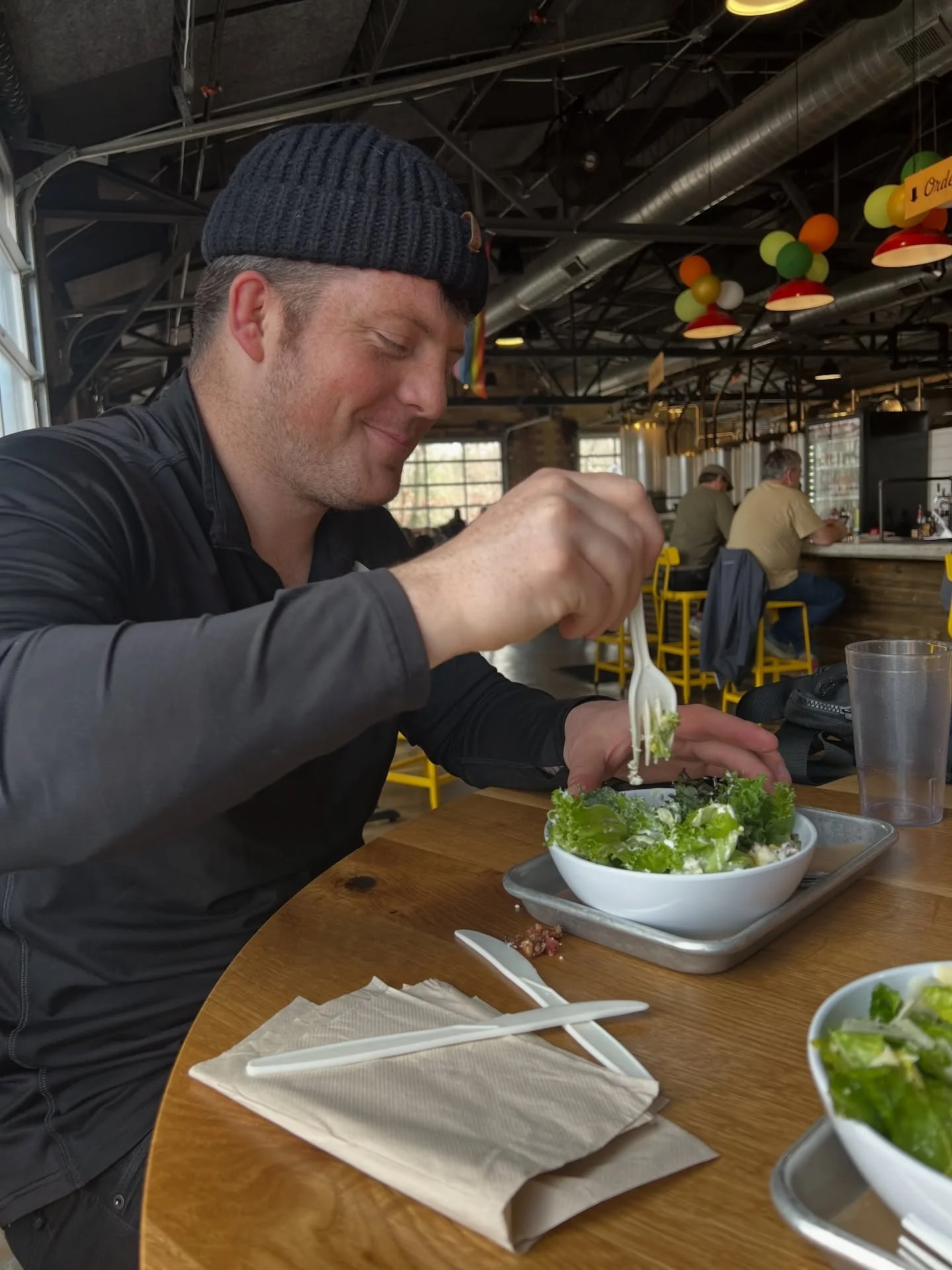 I have a show tomorrow at @blujazzakron &bull; If you wanna be looked at like this salad, come through