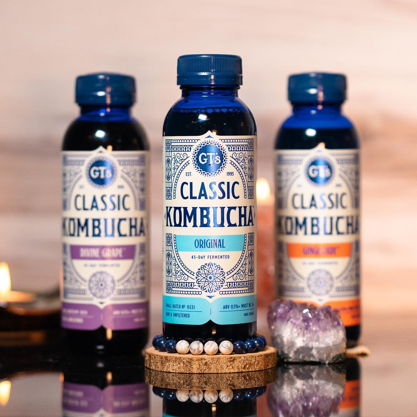 It was an honor reimagining the GT&rsquo;s Living Foods Classic Kombucha label. Classic is the original recipe GT began bottling in 1995 which launched the Kombucha category. It stays true to how kombucha was crafted thousand of years ago. With roots