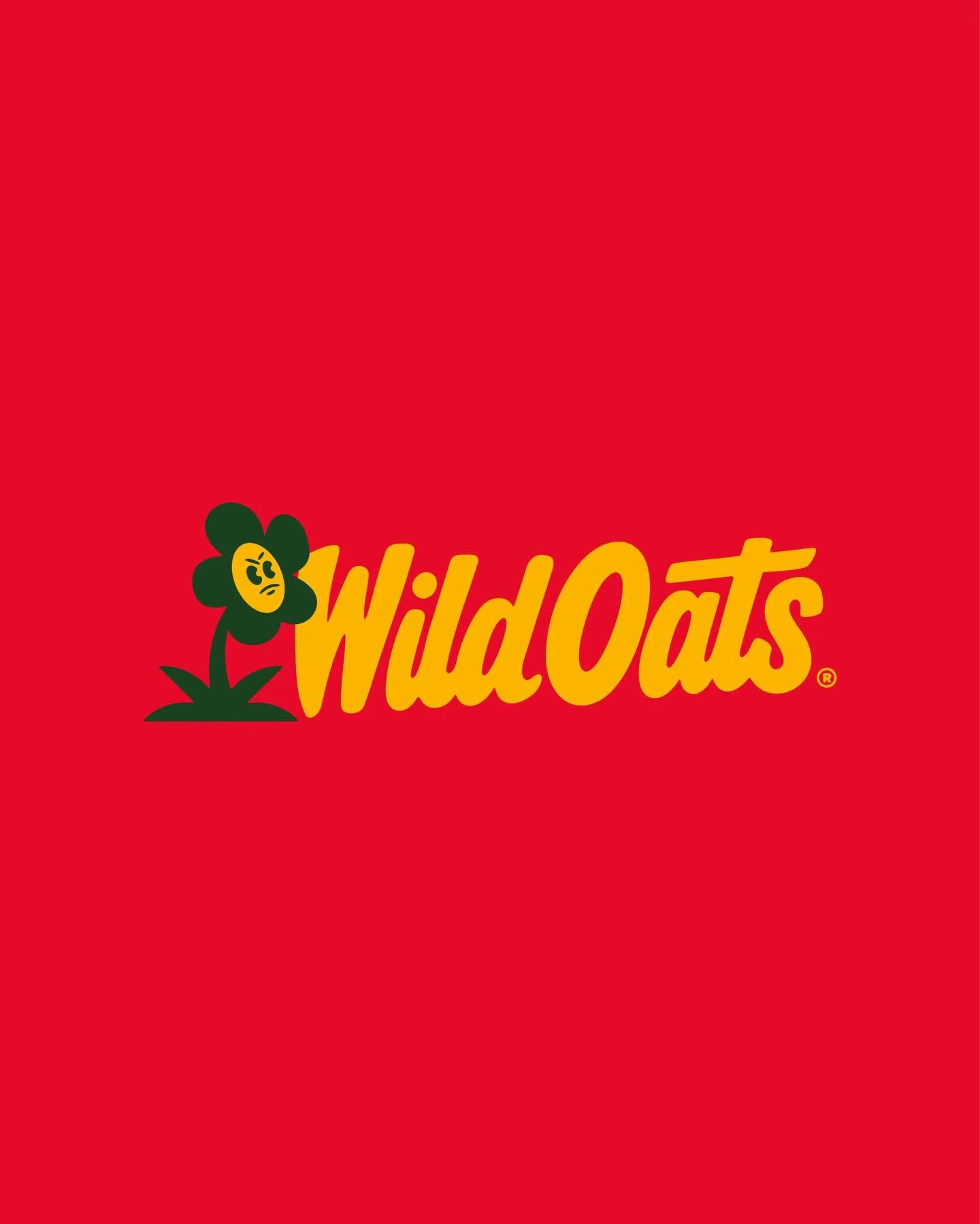 Making an angry brand was a surprisingly fun task. Really proud of this one. I partnered with @sukle_advertising to bring the @wildoats_87 visual identity to life. 

Wild Oats helped define the natural foods movement of the &rsquo;90s, championing ac